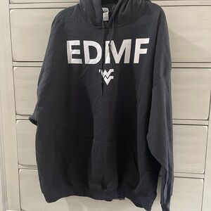 WVU Motto Hoodie “EDMF” - 3XL